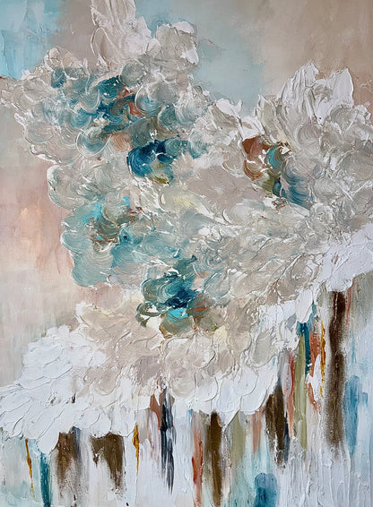 Colorful Accents | Acrylic painting on canvas 55 x 75 cm