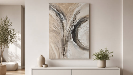 Warm Curves | Acrylgemälde auf Leinwand 55 x 75 cm