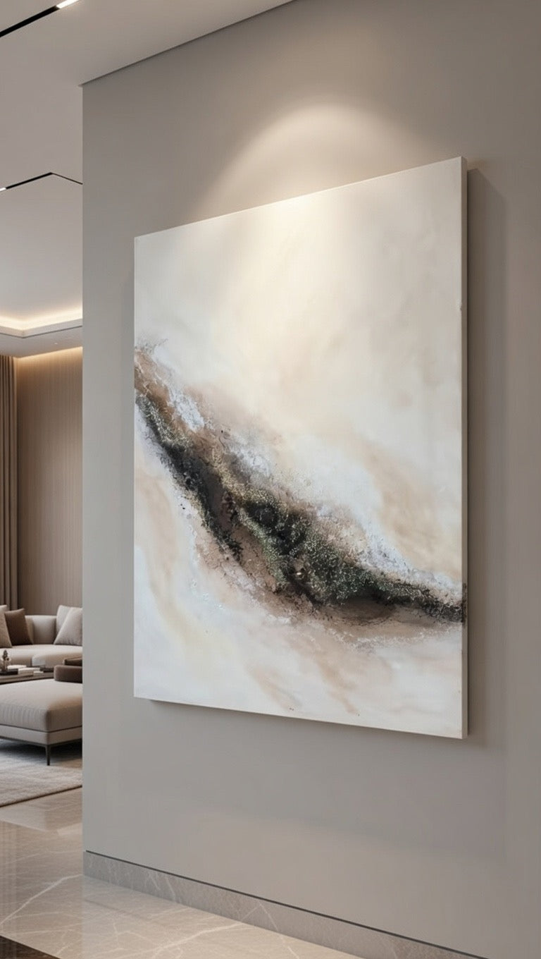 Glitter Coffee | Acrylic painting on canvas 60 x 80 cm