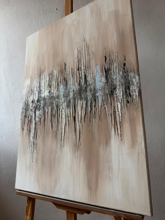 Gentle Cracks | Acrylgemälde auf Leinwand 55 x 75 cm