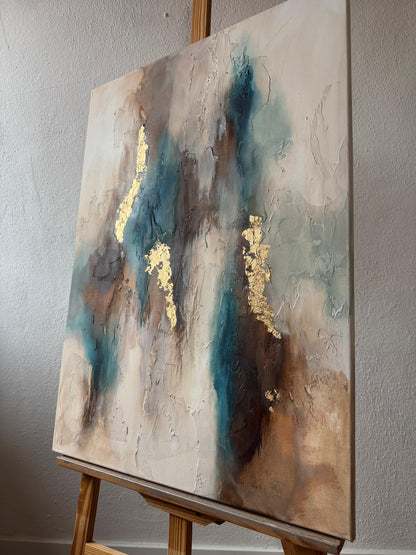 Luxury Blueberry | Acrylic painting on canvas 55 x 75 cm