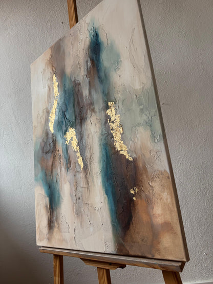 Luxury Blueberry | Acrylic painting on canvas 55 x 75 cm