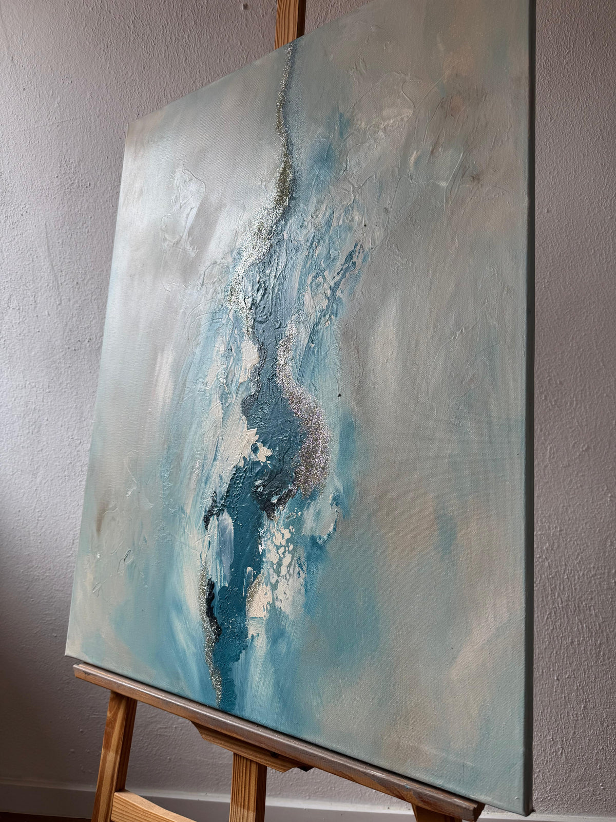 Sparkling Water | Acrylic painting on canvas 55 x 75 cm