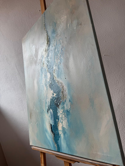 Sparkling Water | Acrylic painting on canvas 55 x 75 cm
