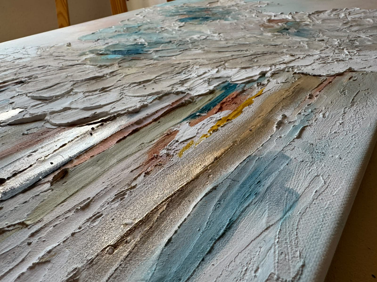 Colorful Accents | Acrylic painting on canvas 55 x 75 cm