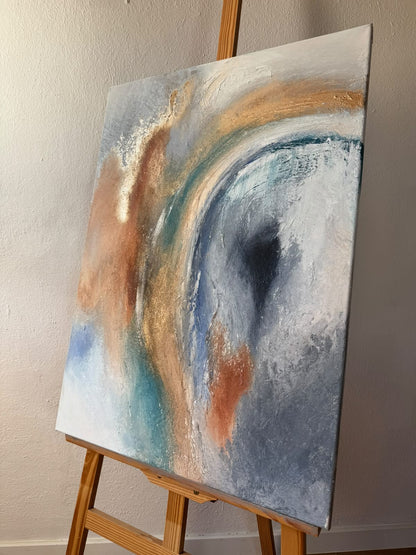 Colorful Symphony | Acrylic painting on canvas 55 x 75 cm