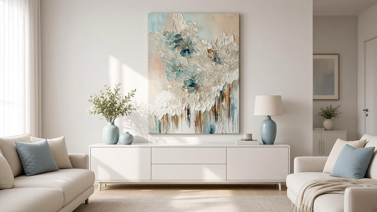 Colorful Accents | Acrylic painting on canvas 55 x 75 cm