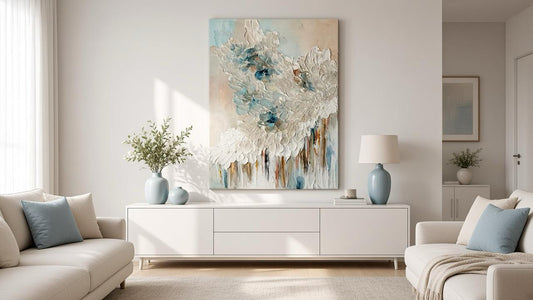 Colorful Accents | Acrylgemälde auf Leinwand 55 x 75 cm